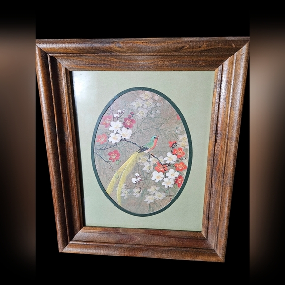 Vintage Japanese printed frame. - Picture 2 of 9